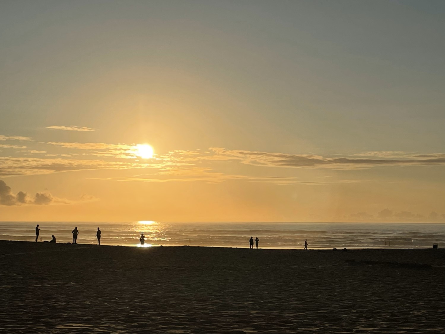 Sonnenuntergang an Praia Castelejo